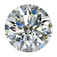 Diamant 0,08 carat top wesselton si